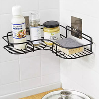 Iron Bathroom Shelf 