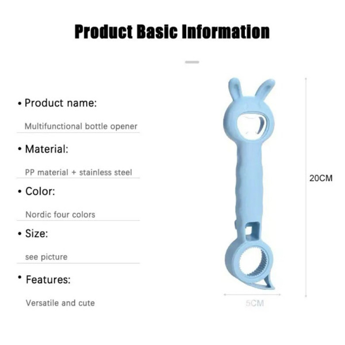 4in1 Bottle Opener - Random Color