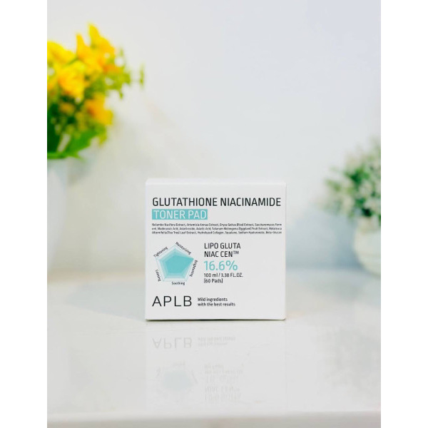 APLB Glutathione Niacinamide Toner Pad Brand: APLB 