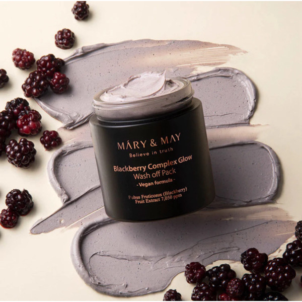 MARY&MAY  Blackberry Glow Wash Off Pack