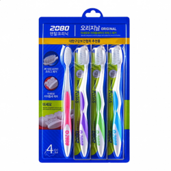 2080 Original Toothbrush 4P Elastic 