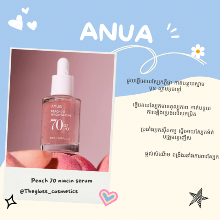 Anua Peach 70 Niacin Serum 30ml