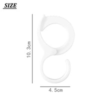 5PCS S-Shaped Card Position Hook