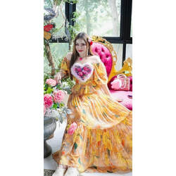 [បេះដូង | បេះដូង ] SET Chiffon #Yellow | 