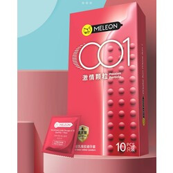 Meleon Passion Particle Condom 10PCS
