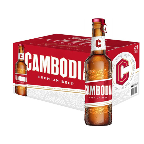 Cambodia Beer Bottle - 1 Case