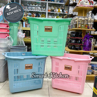 Rectangular Basket with Wheels #849