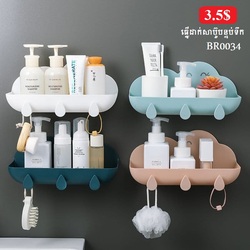 Wall Mounted Shampoo Organizer