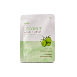 Bodia - Biocellulose Mask - Coconut - Pack x5