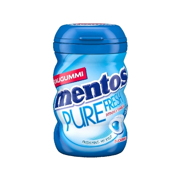 MENTOS Pure Fresh Mint Chewing Gum 52.75g