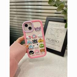 Cartoon Silicone Collection Case for iPhone