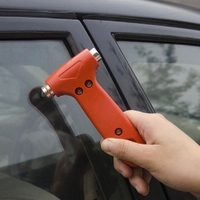 Mini Safety Hammer Glass Breaker and Seatbelt Cutter 
