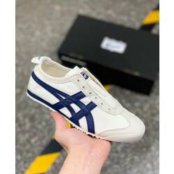 Onitsuka Tiger Mexico 66 Sneakers​ (White & Drak Blue)  