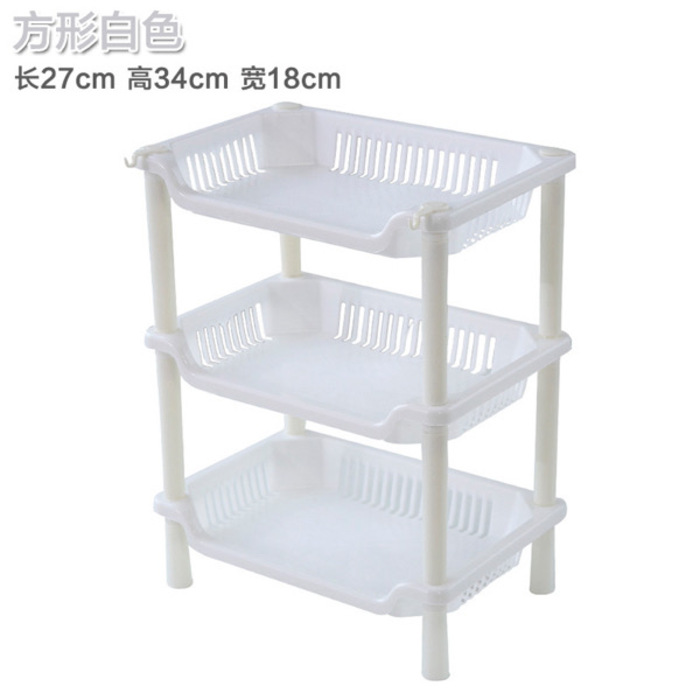 Plastic Kitchen Rack 3 Tiers