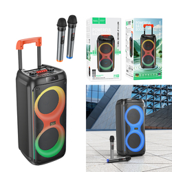 Speaker Bluetooth Hoco HA7 (2 Wireless Mics) 9937