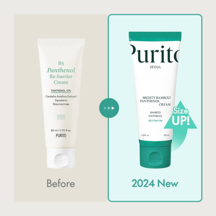 Purito Mighty bamboo panthenol cream 
