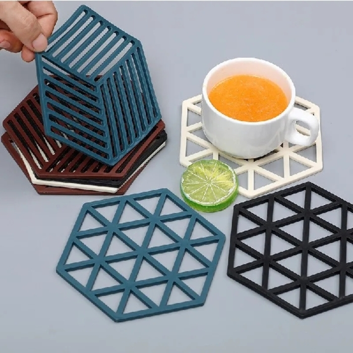 5PCS Silicone Coaster
