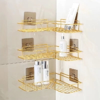 Gold Shelf Storage Rack