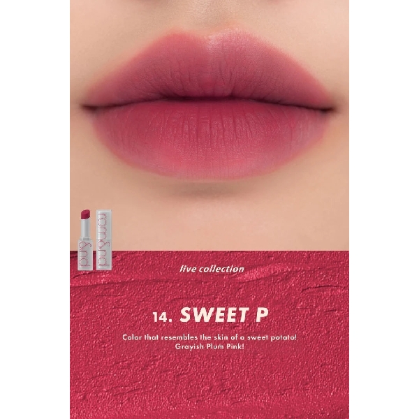 rom&nd Zero Matte Lipstick #14 Sweet P