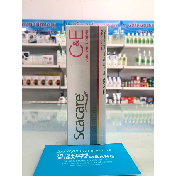 Scacare Solutions C&E NANO WHITE CREAM 30g