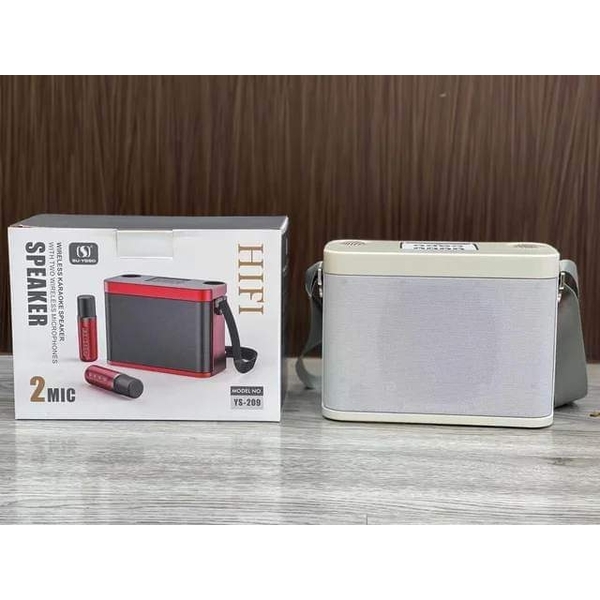 YS-209 Wireless Karaoke with Two Microphones