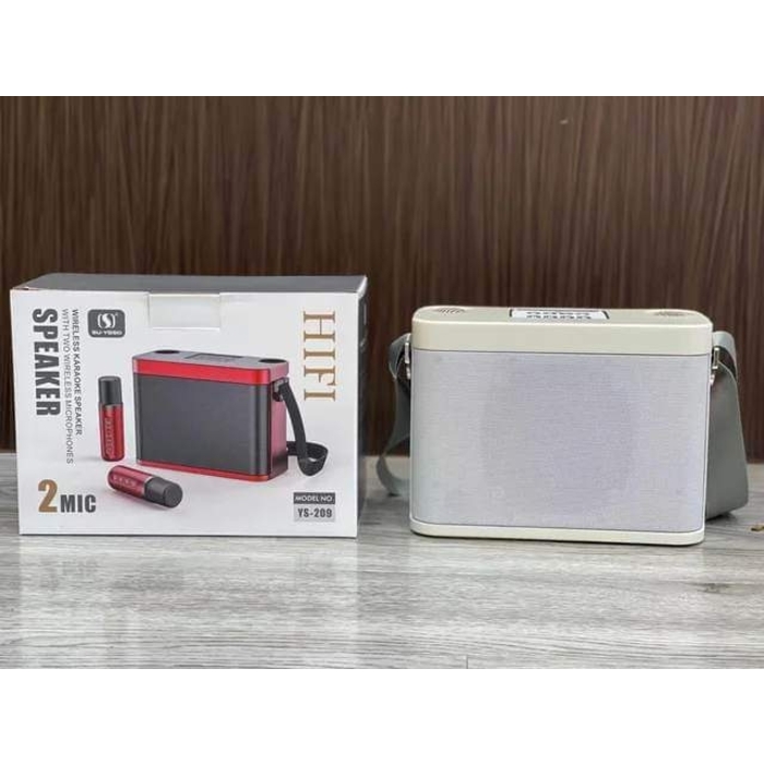 YS-209 Wireless Karaoke with Two Microphones