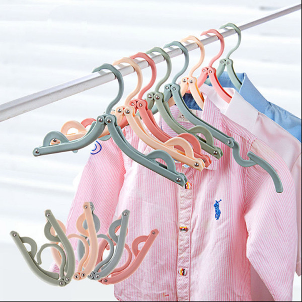 Portable Folding Clothes Hanger 4PCS