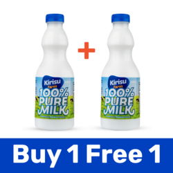 Kirisu Farm Fresh Milk 830ml 1+1 Bundle