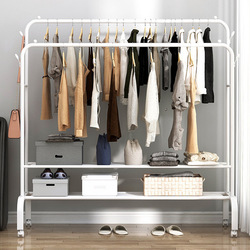 Clothing Rack 146x45x157cm - White