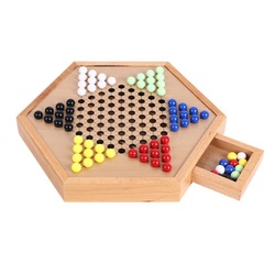 Wooden Chinese Checker 6 Players 