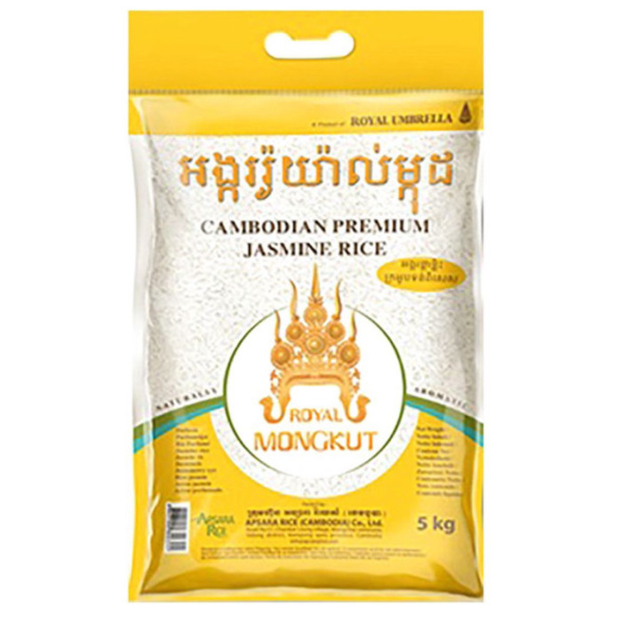 Royal Mongkut Cambodian Premium Jasmine Rice-5kg