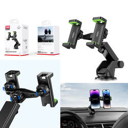 Holder Car XO C117 Double chuck Suction cup 9471