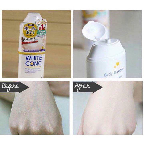 Medicare White Conc Body Wash CII