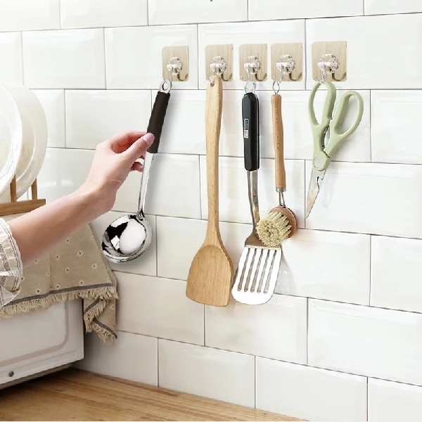 50PCS Door Wall Hook Hanger