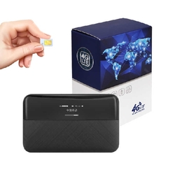 DNXT MC7 Modem 4G LTE Support All Sim Card Asia - Black