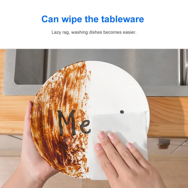 Kitchen Wipes for Heavy Oil Household Cleaning 80PCS/Pack 