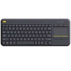 Logitech K400 Plus Wireless Touch Keyboard Black