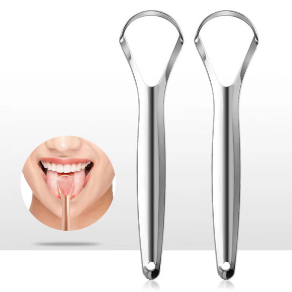 Stainless Steel Tongue Scraper 