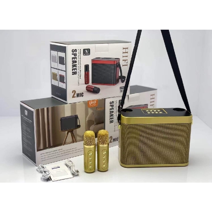 YS-209 Wireless Karaoke with Two Microphones