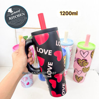 ដបទឹកមានដៃកាន់1200ml(បេះដូង) 