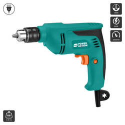  ម៉ូទ័រស្វាន 10 លី (HD500B) Electric Drill 10MM 500W