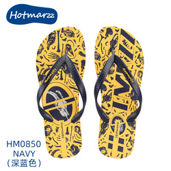 Hotmarzz D-Fossil Blue Flip Flop 