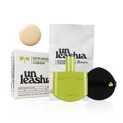 UNLEASHIA Satin Wear Healthy-Green Cushion Refill Only-15g (27w)