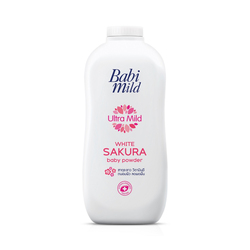 BABI MILD Baby Powder Ultra Mild White Sakura-180G