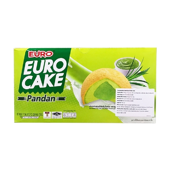 EURO CAKE Sweet Pandan Cream 17g