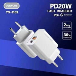 YESPLUS  Charger  TYPE-C and USB YS-1103