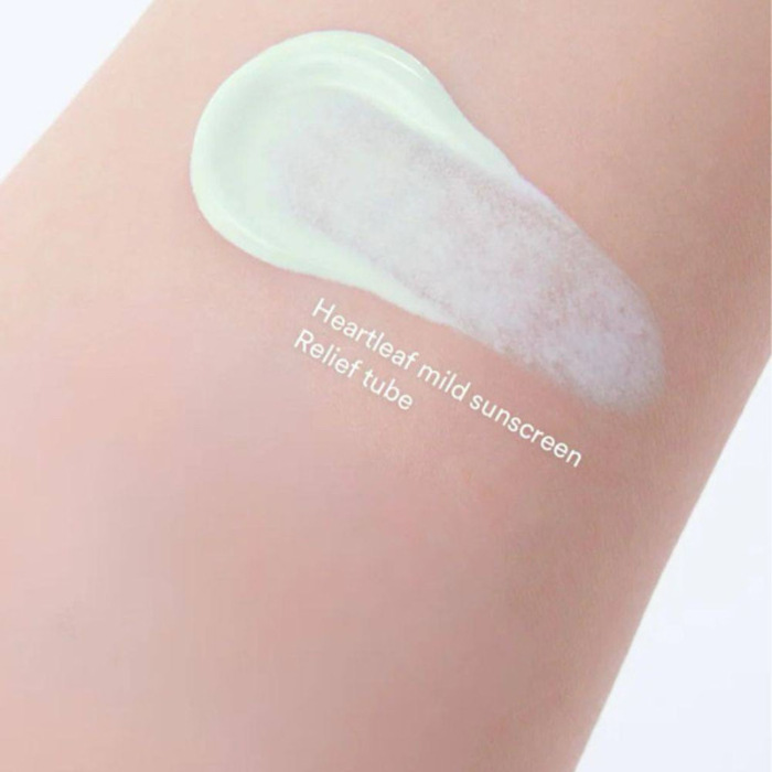 [Abib] Heartleaf mild sunscreen Relief tube SPF 50+ PA++++