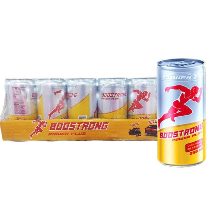 Boostrong Energy Drink 250ml - 1 Case 