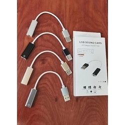 2 in 1 USB to 3.5mm with Soud card