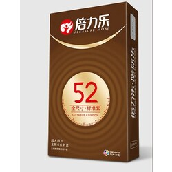 Pleasure More 52 Suitable Condom 10PCS